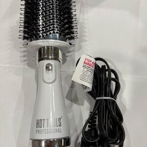 Hot Tools  white silver One -Step Blowout brush